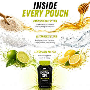 Gel Energético de Carbohidratos con Fórmula Personalizada para la Resistencia |   Gel Electrolítico Deportivo |   Suplemento para Adultos Sin Nicotina de Marca Privada - Product Image 3
