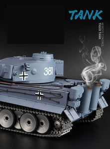 Henglong टैंक 3818-1 के साथ बिजली के आर सी टैंक 1/16 जर्मन टाइगर मैं बिक्री के लिए धुआं रिमोट कंट्रोल खिलौने - Product Image 5