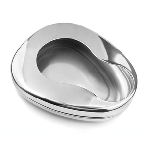 Bacinica de Acero Inoxidable para Adultos, Bacinica Médica Doméstica Reforzada, Bacinica Médica Doméstica - Product Image 5