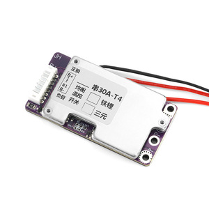 Placa de Carga y Descarga 3S-13S 22.2V 20A 30A para Baterías de Litio Li-ion Ternarias NMC de 3.7V con Balance y NTC en el Mismo Puerto H95 - Product Image 1