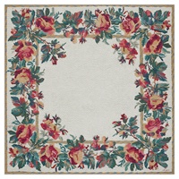 Tapis de Mahjong en Cuir PU Motif Citrouille Automne Vintage 33,5 po – Housse de Table de Jeu de Mahjong Américain pour Fêtes à Domicile et Cadeaux