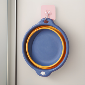 Bassin de lavage pliable portable, rond, grande capacité, pour salle de bain, cuisine, usage extérieur, bleu foncé, bleu clair, rose - Product Image 3