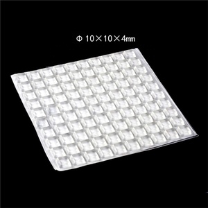 10X10X4 Mm Trong Suốt Vuông Chống-Trượt Cao Su Bàn Kính Chân Miếng Đệm - Product Image 2
