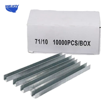 Wejoy China Wholesale Furniture Fastener 22guage U-Type Steel Sofa Staples Nail