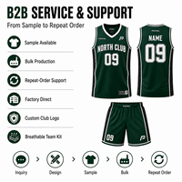 Ensemble uniforme personnalisé de maillots et shorts sublimés pour clubs de basketball, idéal pour les ligues communautaires semi-professionnelles et les équipes d'entraînement amateur du Royaume-Uni