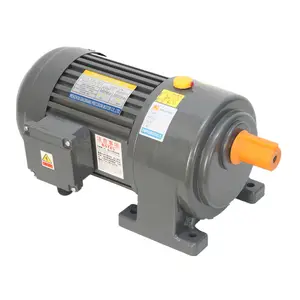 Moteur d'engrenage à trois phases pour Textile, 2200W, 3HP GH40 ch2.2 kw, Horizontal, 40mm, AC