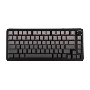 87-Key Wired RGB Backlit Mechanical Keyboard 75% <b>PBT</b> <b>Keycaps</b> USB Hot Swappable 75 Percent Gaming Keyboard Metal Housing - Product Image 2