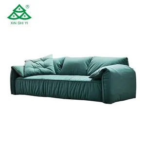 Bán Chạy Đồ Nội Thất Phòng Khách Sofa Chesterfield Ghế Sofa Vải Nhung Ghế Sofa 4 Chỗ Lớn