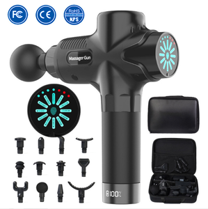 <span class=keywords><strong>Pistolet</strong></span> de <span class=keywords><strong>Massage</strong></span> musculaire avec Logo personnalisé pour sport, écran Lcd puissant, Portable pour les tissus profonds, meilleure vente 2023 - Product Image 5