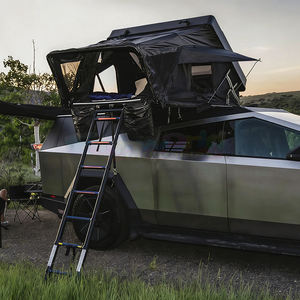 Tienda de Campaña Ligera para Techo de Coche, Carcasa Rígida, de Aluminio, Impermeable, Delgada, para Camping al Aire Libre - Product Image 5