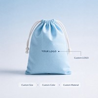 Pochette en coton lavé avec cordon de serrage pour la plage, les vacances, les voyages, pour lunettes de soleil, crème solaire, serviette, logo personnalisé, vente en gros de pochettes