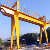 Grue portique à double poutre MG de 38 tonnes à structure compacte pour la manutention en atelier industriel intérieur