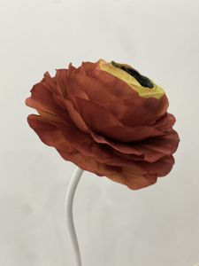 Flores de Ranúnculo Gigantes de Papel Rosa Melocotón Autoportantes <span class=keywords><strong>J</strong></span>-334 para Decoración de Bodas, Telones de Fondo, Decoración de Ventanas - Product Image 5