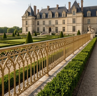 Système de garde-corps de balcon en alliage d'aluminium, revêtement poudré, garde-corps d'escalier de terrasse, taille personnalisée, installation facile