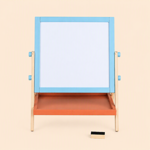 <span class=keywords><strong>Lavagna</strong></span> da Tavolo in Legno Personalizzabile ed Ecologica per Bambini con Vassoio Portaoggetti, Giocattolo Educativo Montessori all'Ingrosso - Product Image 1
