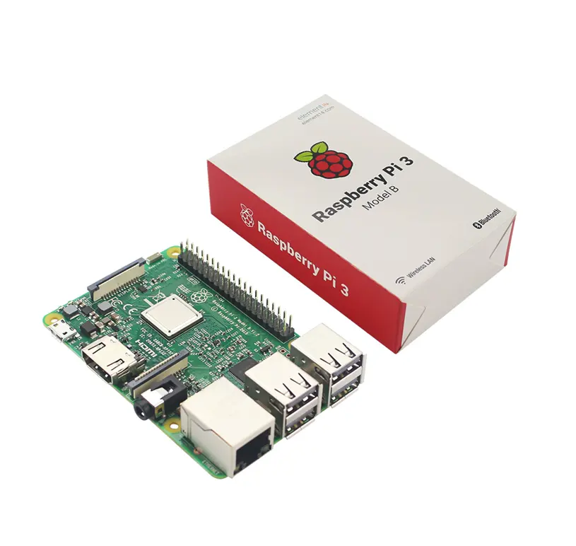 Raspberry Pi 3 Model B Single Board Computer with High Performance Heatsink Set Raspberry pi3