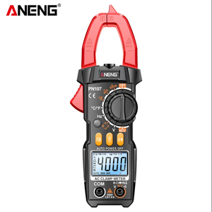 PN107 Automatic <strong>Digital</strong> Clamp Meter <strong>AC</strong>/<strong>DC</strong> <strong>Voltage</strong> Multi-channel <strong>Tester</strong> True RMS 4000 Counting Multimeter <strong>Tester</strong> - Product Image 1