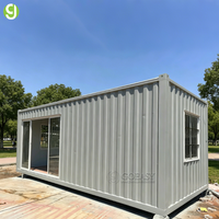 Maison modulaire préfabriquée Goeasy, conteneur de 20 pieds, bureau portable, clinique mobile, cuisine d'urgence temporaire en plein air