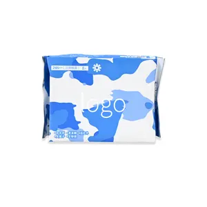 Hersteller massive Produktion individuelles LOGO DAMENGesundheit Menstruationspad Sanitärpads mit geflügelten Damen-Sanitär-Wandwäsche Tampon