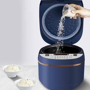 Cuisinière à <span class=keywords><strong>riz</strong></span> électrique domestique, 10 menus prédéfinis, cuve antiadhésive, affichage numérique LED, minuterie, cuisson à <span class=keywords><strong>une</strong></span> touche, 3-5 personnes - Product Image 4