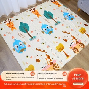 Alfombra de gateo plegable XPE de 4 cm de grosor, a prueba de frío, para bebés y niños pequeños de 0 a 3 años - Product Image 5