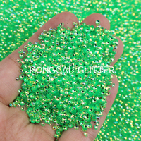 Perlas Redondas de Poliéster con Purpurina de 2mm, Cuentas de Burbuja 3D, Venta al por Mayor, para Manualidades y Artesanías con Resina
