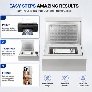 Máquina de Sublimación al Vacío 3D Nueva Directo de Fábrica para Impresión de Carcasas de Teléfono, Transferencia Digital Personalizada DIY - Product Image 1