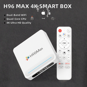 2025 Best Choice H96 MAX H618 Plus Highest HD UHD Android 14 <b>Smart</b> <b>TV</b> <b>Box</b> with Quad Core Processor 4K Set Top <b>Box</b> with WIFI - Product Image 2