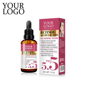 Retinolo a marchio privato + siero di acido ferulico Anti invecchiamento antirughe siero idratante per il viso - Product Image 1