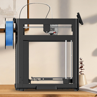 Impresora 3D Flashforge Adventurer 5M Pro con Carcasa, Boquilla de Liberación Rápida, Nivelación Automática, Compatible con PLA, USB, Prototipado