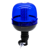 NIGHT UP HY-402H PC-Linse + ABS-Basismaterial Leuchtsignalleuchte mit 40*5730 LED 12-24V 20W Bernstein Rot Blau Grün Linse
