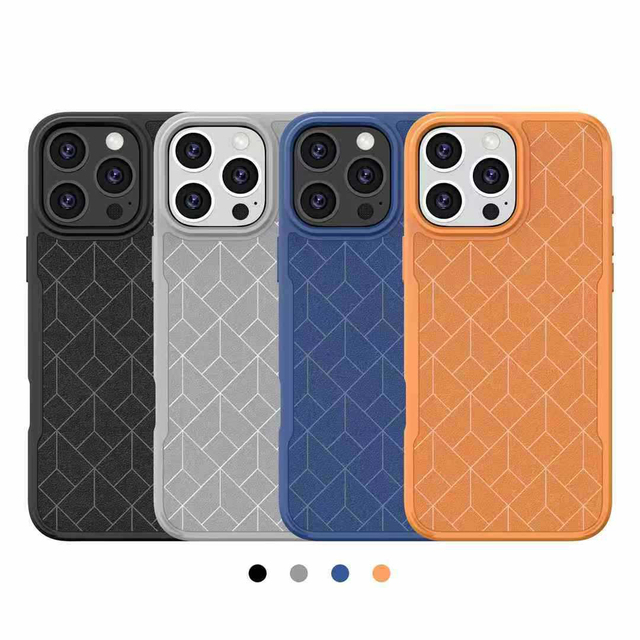 Luxury Anti-Drop TPU Cell Phone Case for 15 Pro Max/14/13/12/11/12/13/14 Plus-Shockproof Pure Color & Geometric Design