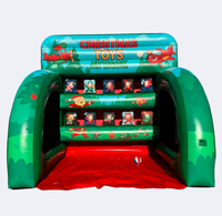 Jeu gonflable de carnaval sur le thème des jouets de Noël, en PVC, écologique, couleur personnalisable, pour aire de jeux extérieure de fêtes