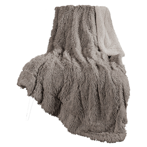 Nouvelle <span class=keywords><strong>fausse</strong></span> <span class=keywords><strong>fourrure</strong></span> douce verte duveteuse confortable chaud peluche décorative confortable Shag épais Sherpa Shaggy <span class=keywords><strong>fourrure</strong></span> jeté couvertures pour canapé-lit - Product Image 4