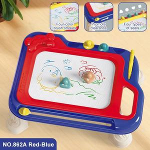 Planche à dessin magnétique Portable Durable en plastique effaçable Art peinture couleur timbre bricolage Doodle <span class=keywords><strong>jouet</strong></span> dessin jouets - Product Image 4