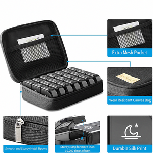 Xách tay ánh sáng bằng chứng Túi vải hộp thuốc, 7 ngày 3 lần một ngày, hàng tuần du lịch thuốc tổ chức - Product Image 3