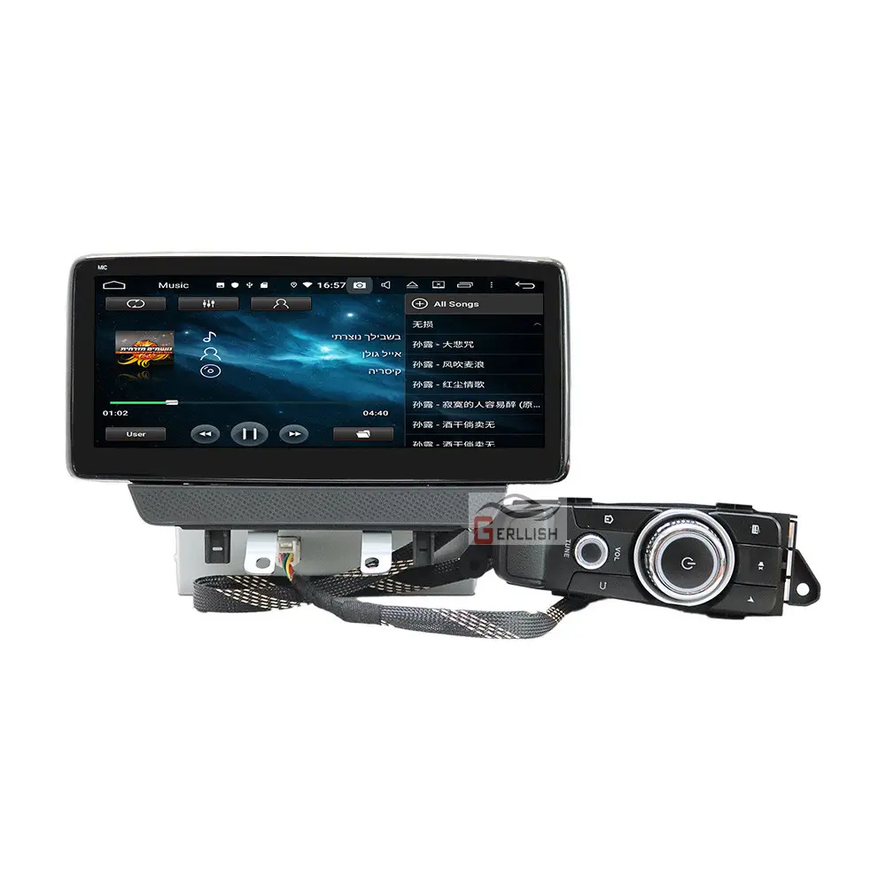 Android 10.25" IPS Touch Screen Car Stereo Multimedia DVD GPS Navigation Player For Mazda 2 CX-3 2014-2020