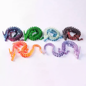 Juguete de Dragón Volador Impreso en <span class=keywords><strong>3D</strong></span>, Ecológico, con Articulaciones Posicionables, Ideal para Graduaciones y Halloween - Product Image 5