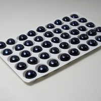 Perles d'eau douce naturelles cultivées HQ GEMS, rondes, noires foncées, de 6 mm à 8 mm, en vrac, pour la fabrication de bijoux, en solde