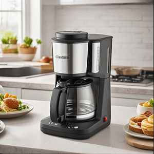 Cafetera de goteo eléctrica programable de 12 horas Máquina antigoteo para exteriores RV con características de coche - Product Image 3