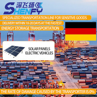 Expédition de marchandises sensibles de stockage d'énergie LCL/FCL par voie maritime DDP – Transitaire logistique professionnel Chine vers Allemagne