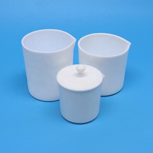 Wholesale High Temperature Acid And Alkali Resistance F4 PTFE <strong>Beaker</strong> With Cover Lid <strong>Lab</strong> Chemical PTFE <strong>Plastic</strong> <strong>Beaker</strong> - Product Image 3