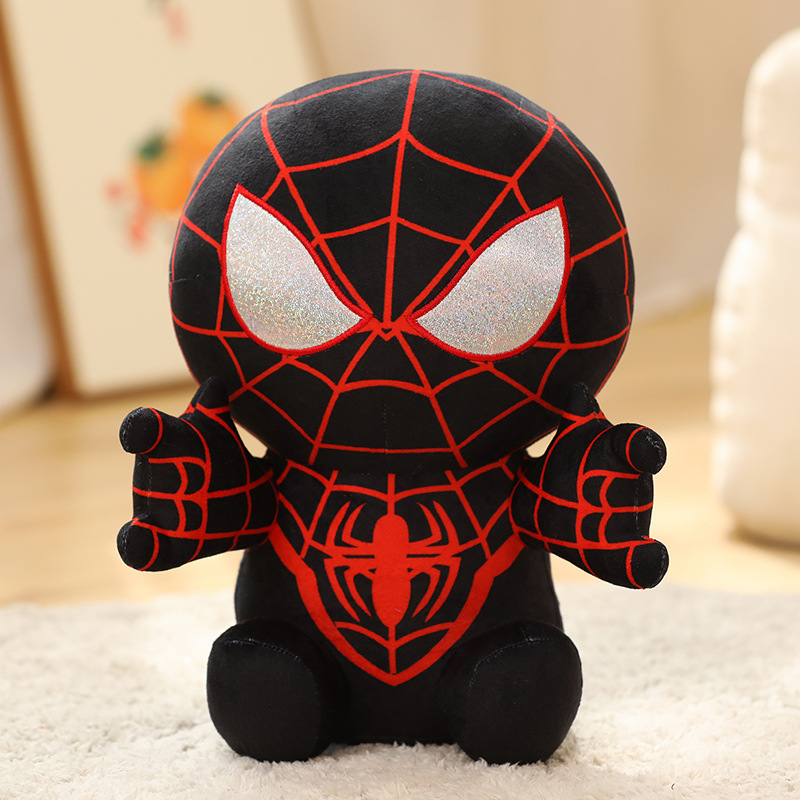 New black sitting spider