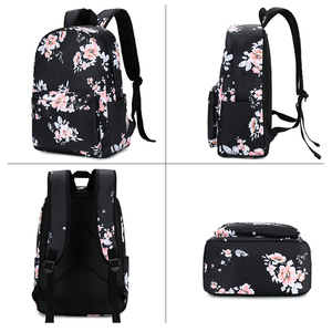 Sac à dos d'école de logo personnalisé de haute qualité avec boîte à lunch Ensemble durable de sac Ados pour enfants avec doublure en nylon et polyester - Product Image 3