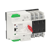 Interruptores de Transferencia Automática Modulares FALIANG W2R 50/60Hz para Riel DIN, 220V 2P, Tipo PC, con WiFi Inteligente Tuya, ATS