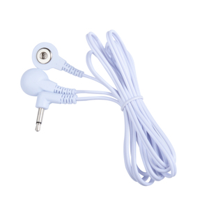 Premium TENS/ EMS-Zubehör Ersatz elektroden kabel mit 2,5mm/3,5mm Klinkenst ecker und 2 TENS-Kabel mit Schnapp verschluss - Product Image 6