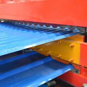 Machine <span class=keywords><strong>de</strong></span> formage à froid double couche pour tôles <span class=keywords><strong>de</strong></span> <span class=keywords><strong>toiture</strong></span> en fer trapézoïdal et ondulé IBR - Offre Spéciale - Product Image 5