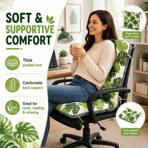 Wholesale Pastoral Style Checkered Memory Foam Sofa Seat Cushion Lumbar <b>Pillows</b> & Chair Pads for Living Room Decoration - Product Image 3
