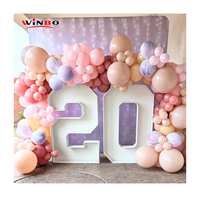 Lettres et chiffres lumineux géants autoportants pour événements et anniversaires, idéaux pour les demandes en mariage, disponibles en 2, 3, 4 et 5 pieds, pour le dropshipping