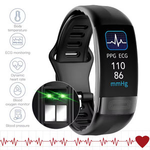 Montre intelligente P11 Plus <span class=keywords><strong>ECG</strong></span> PPG Moniteur de pression artérielle Moniteur d'oxygène Fréquence cardiaque Suivi de la température corporelle Étanche IP67 Tracker de forme physique - Product Image 5